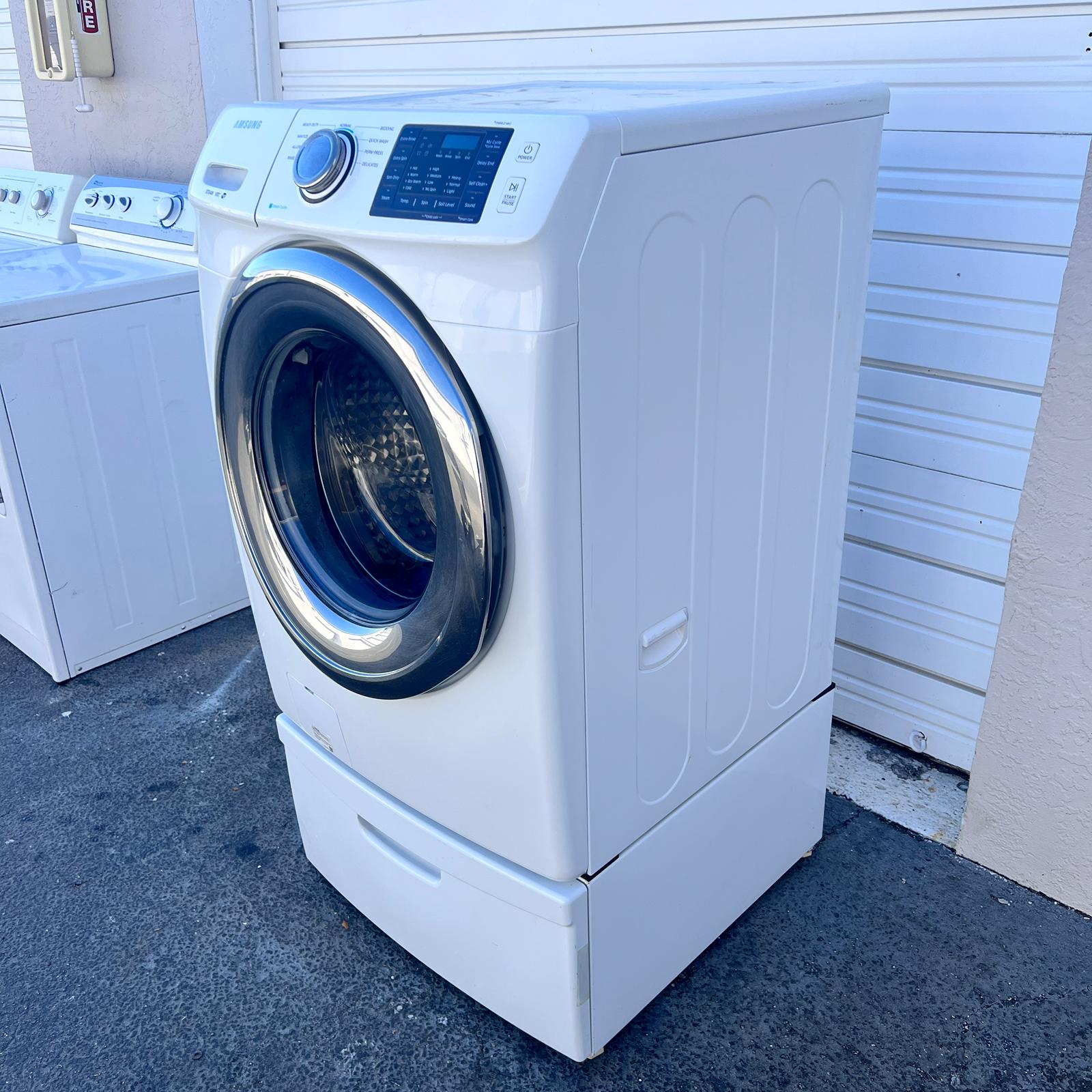 Samsung Washer Front Load with Pedestal Samsung Washer Front Load with Pedestal
